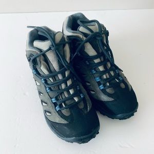 Merrell Moab 3 Mid Waterproof Hiking Shoes Women Size 6.5 Blue Outdoor Hiking